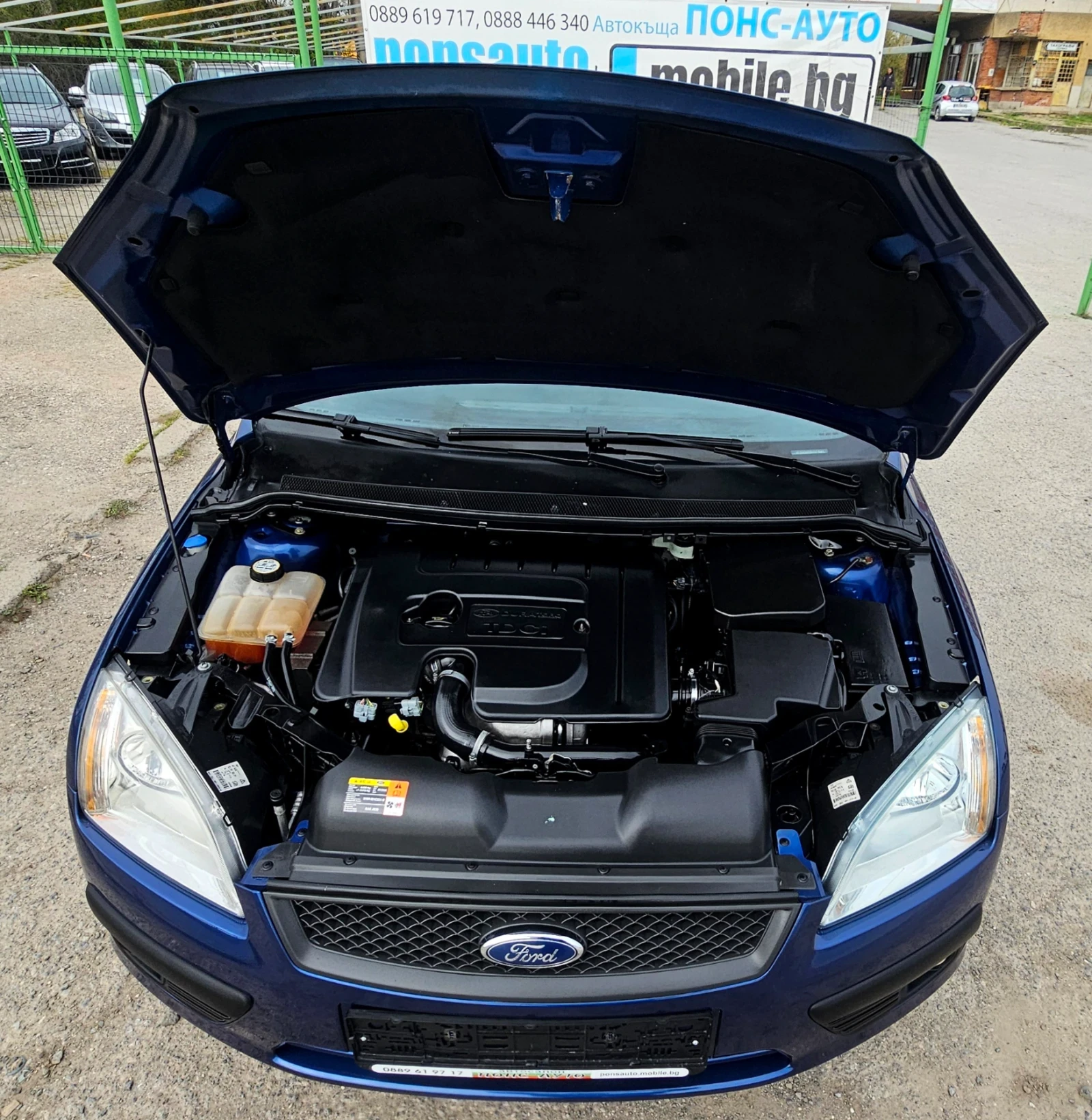 Ford Focus 1.6TDCi/101к./РЕАЛНИ КМ/УНИКАТ, снимка 15 - Автомобили и джипове - 54208953