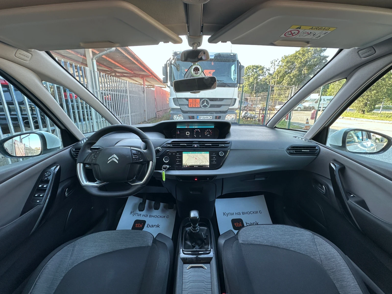 Citroen C4 SPACETOURER - 1.5eHDI - РЕАЛНИ КИЛОМЕТРИ , снимка 11 - Автомобили и джипове - 54828973