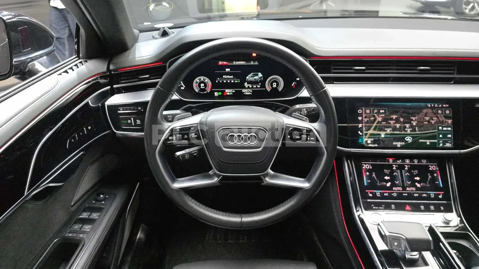 Audi A8 LONG 50TDI QUATTRO| 360| HEADUP| TV| ВКЛ.ТЕХНОТЕСТ, снимка 6 - Автомобили и джипове - 54835308