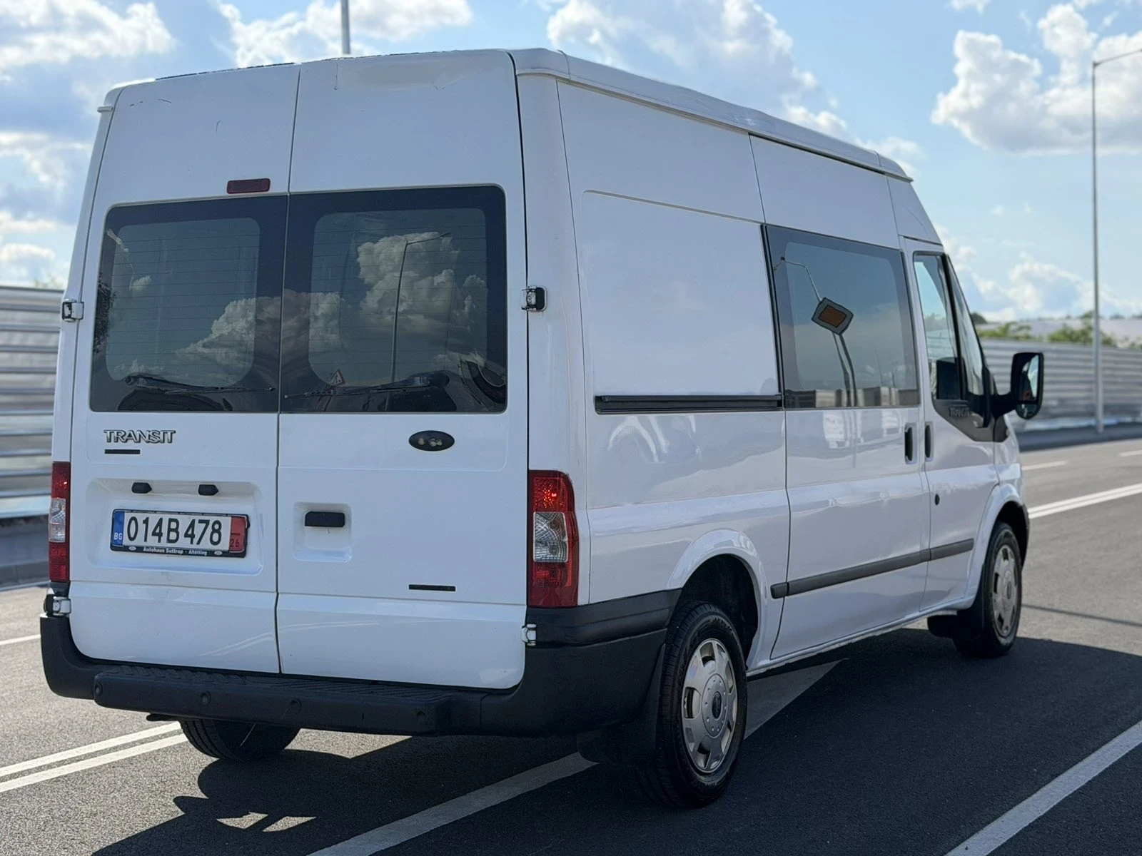 Ford Transit 2, 2D 116k.c. КЛИМАТИК ДВЕ СТРАНИЧНИ ВРАТИ ВНОС, снимка 3 - Бусове и автобуси - 54666312