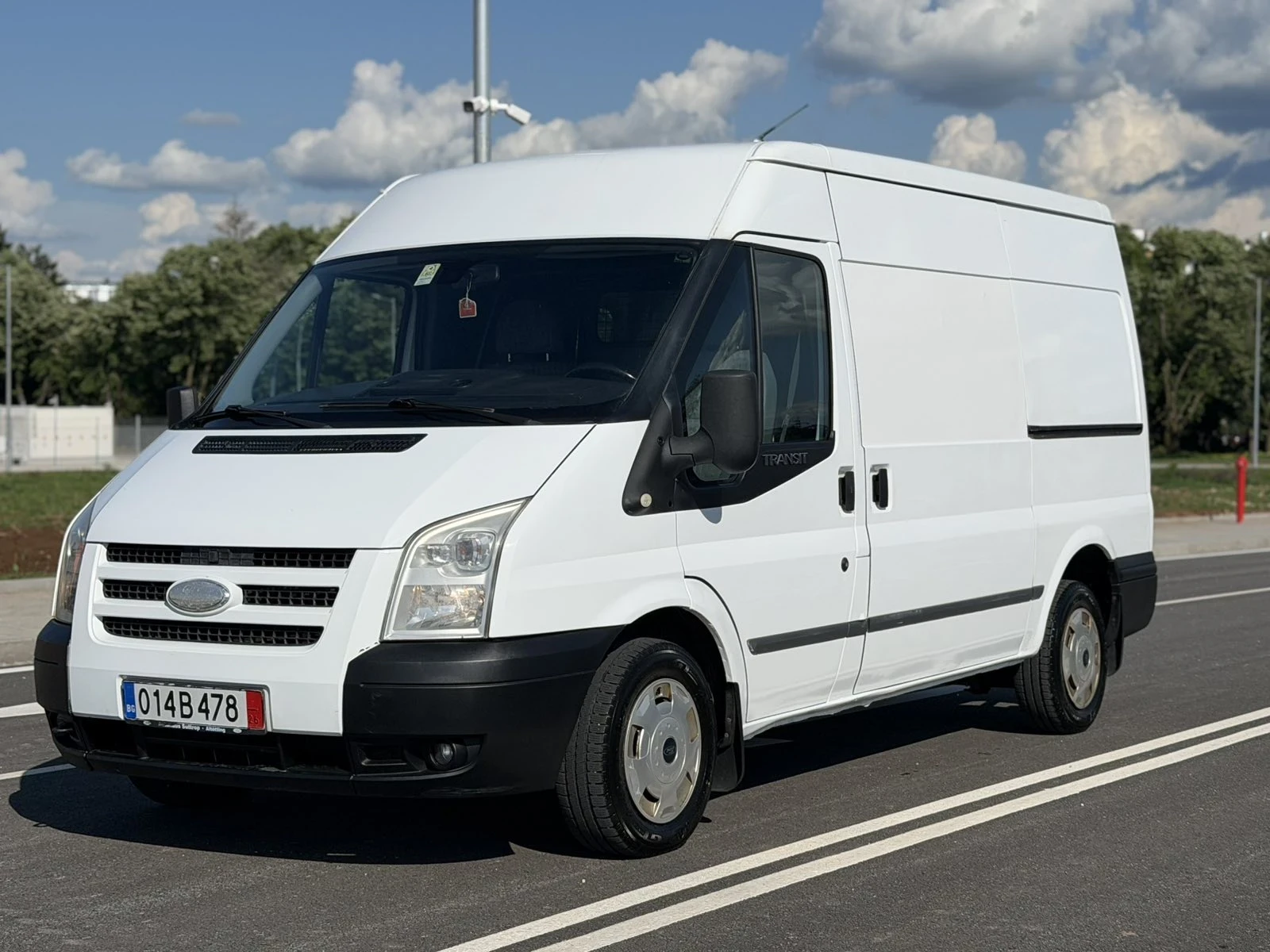 Ford Transit 2, 2D 116k.c. КЛИМАТИК ДВЕ СТРАНИЧНИ ВРАТИ ВНОС, снимка 2 - Бусове и автобуси - 54666312