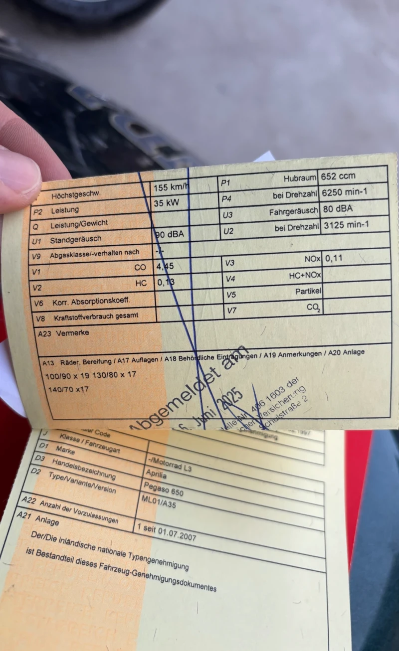 Aprilia Pegaso 650 35kw A2 УНИКАТ, снимка 10 - Мотоциклети и мототехника - 50759884