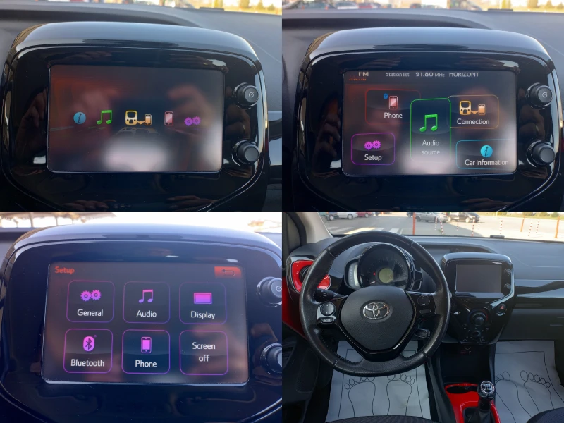 Toyota Aygo 1.0 X-Wave Cabrio LED NAVI, снимка 13 - Автомобили и джипове - 47789474