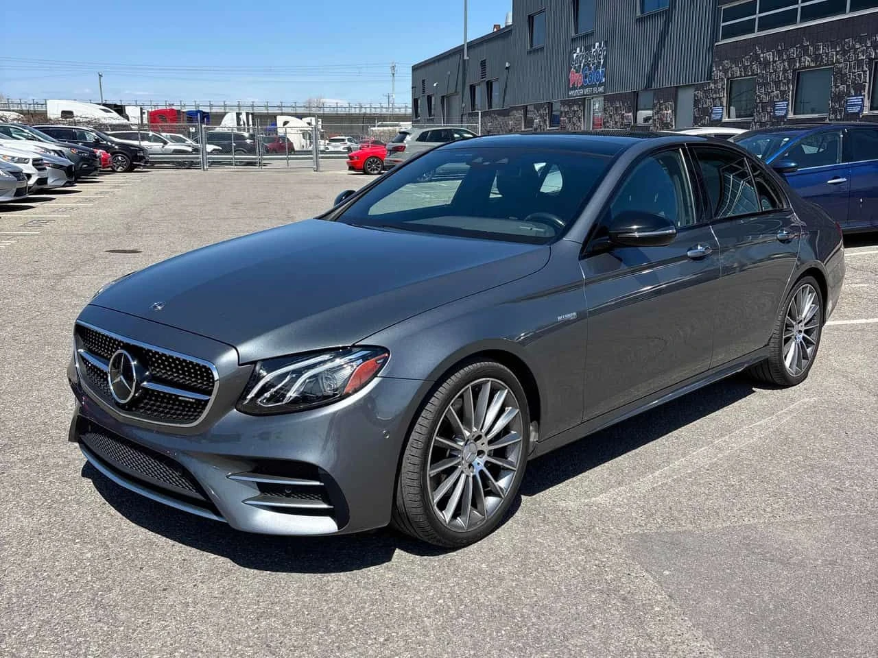 Mercedes-Benz E 43 AMG BURMESTER * ДИСТРОНИК * ПОДГРЕВИ * ПАНО * 360