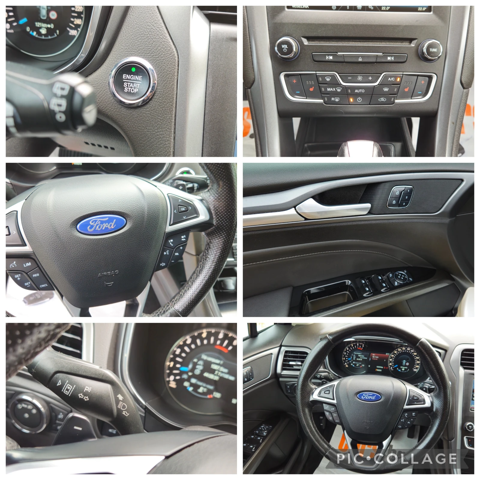 Ford Mondeo TITANIUM* 2, 0TDi-150kс* 2016г* LED* КОЖА* НАВИ* F, снимка 17 - Автомобили и джипове - 54891482