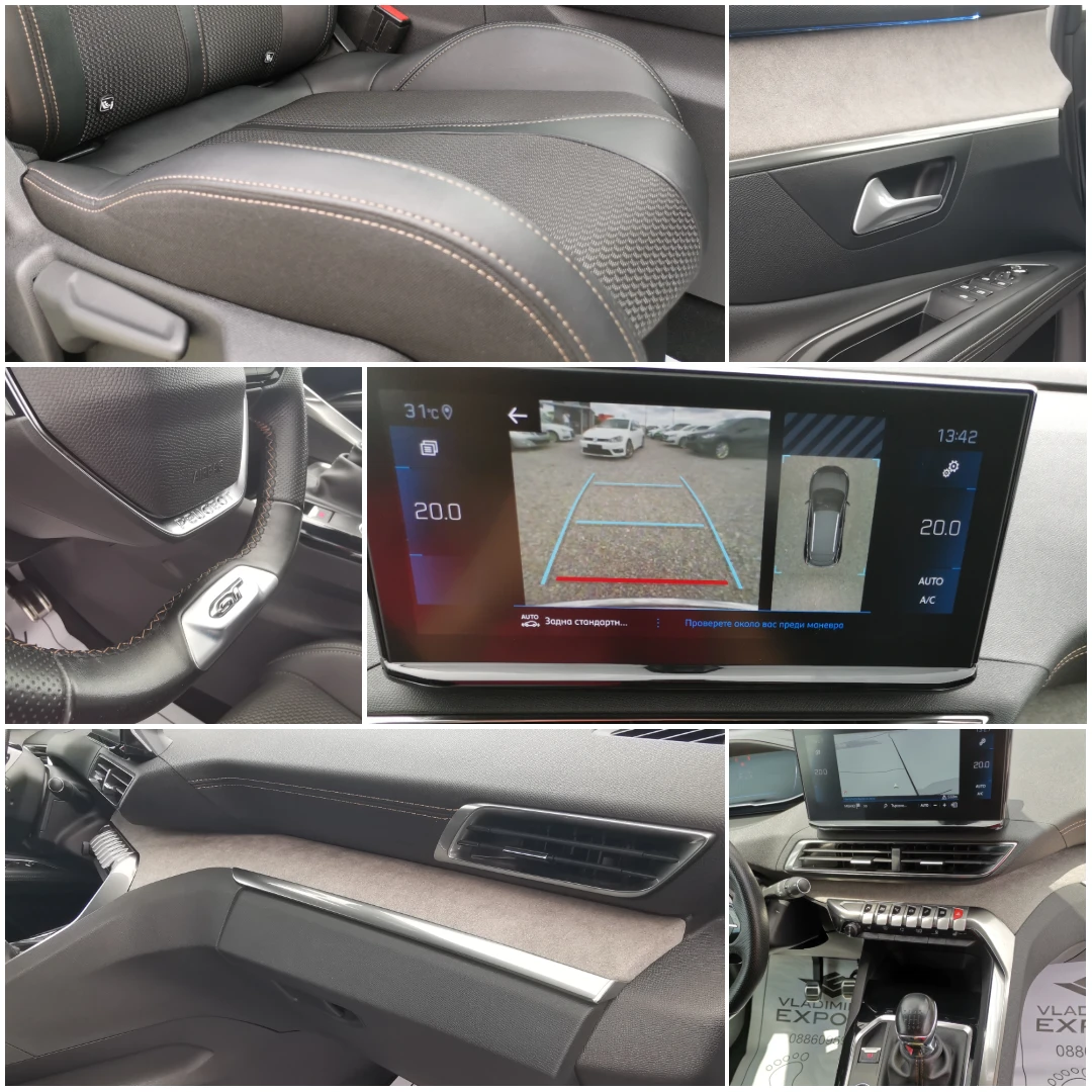 Peugeot 3008 1.2i GT FACELIFT 32k KM, снимка 16 - Автомобили и джипове - 55265290