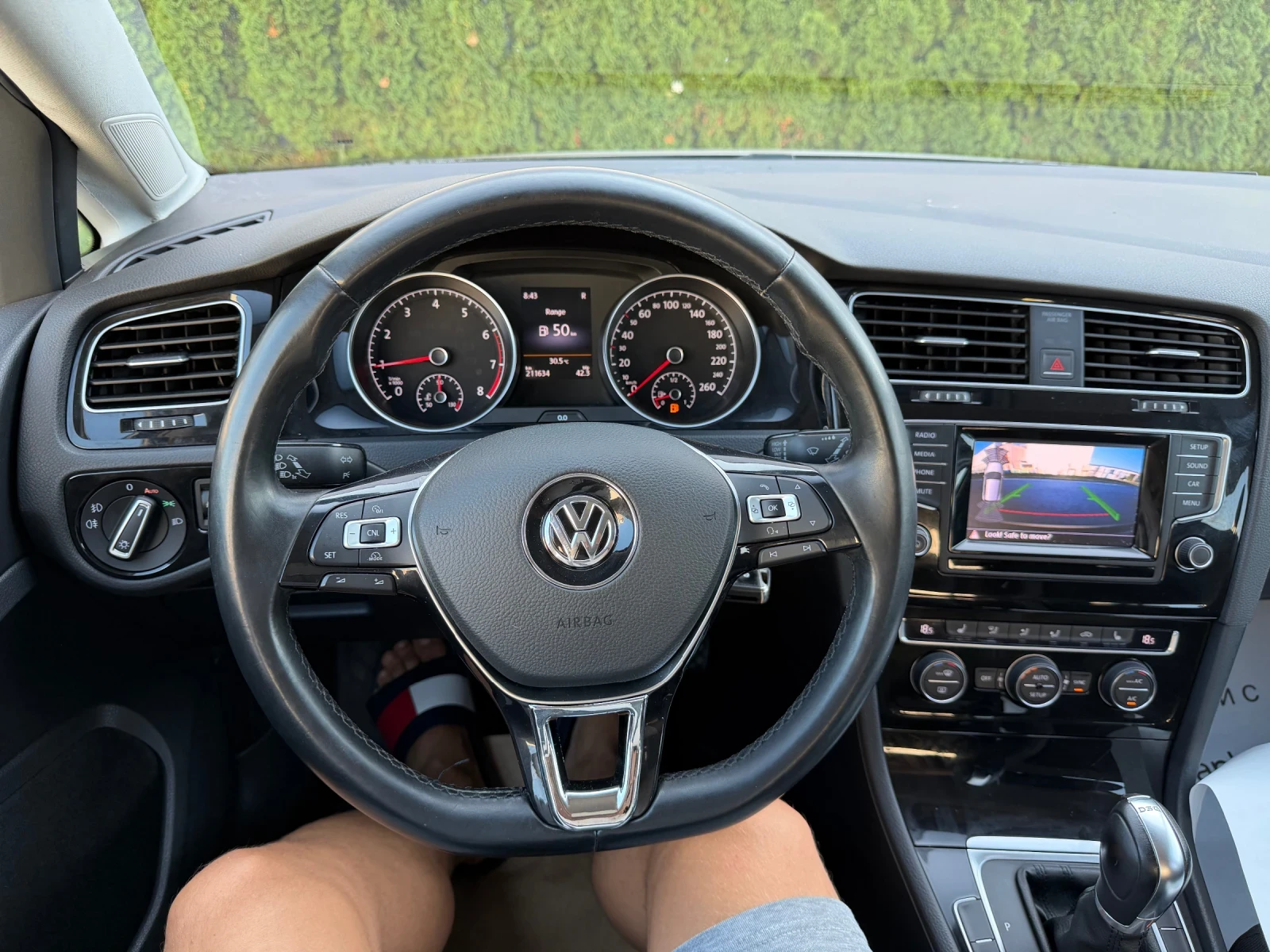 VW Golf 1.4tsi 140k.c* DSG* ACC* Камера* 7ск* ЛИЗИНГ, снимка 11 - Автомобили и джипове - 55610532