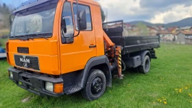 Man 8.163 10163Сам с кран - изображение 1
