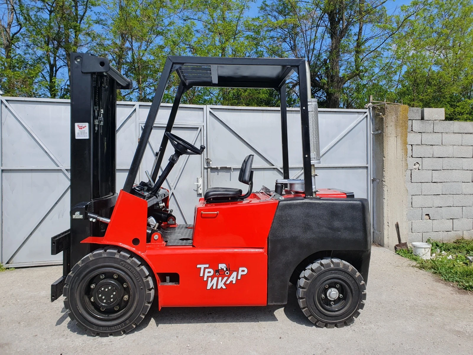 Мотокар BT 3, 5т. РЕЦИКЛИРАН, снимка 1