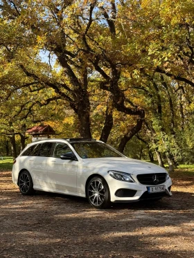 Mercedes-Benz C 250 AMG Line Burm/Pano/ | Mobile.bg    2