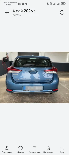 Toyota Auris 1.6 Д-4Д /112 КОНЯ - 8700 € / 17015.72 лв. - 75180114 2
