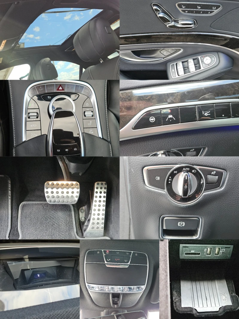 Mercedes-Benz S 350 AMG EDITION/4MATIC/9G/HeadUp/PANORAMA/ВАКУМ/EURO6, снимка 13 - Автомобили и джипове - 52018113