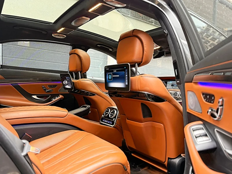 Mercedes-Benz S 63 AMG Mercedes S63 AMG Chauffeur* DESIGNO* CARBON* 3xTV*, снимка 15 - Автомобили и джипове - 53287170