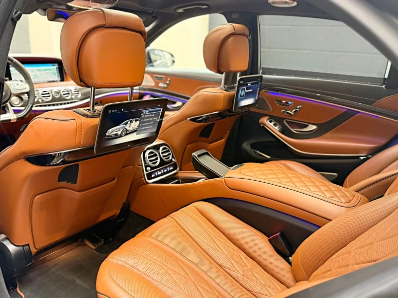 Mercedes-Benz S 63 AMG Mercedes S63 AMG Chauffeur* DESIGNO* CARBON* 3xTV*, снимка 16 - Автомобили и джипове - 53287170