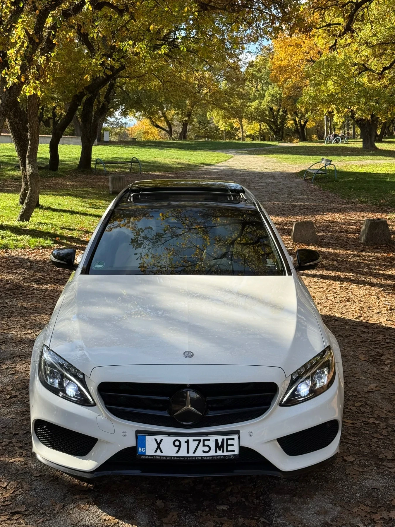 Mercedes-Benz C 250 AMG Line Burm/Pano/Лизинг, снимка 1