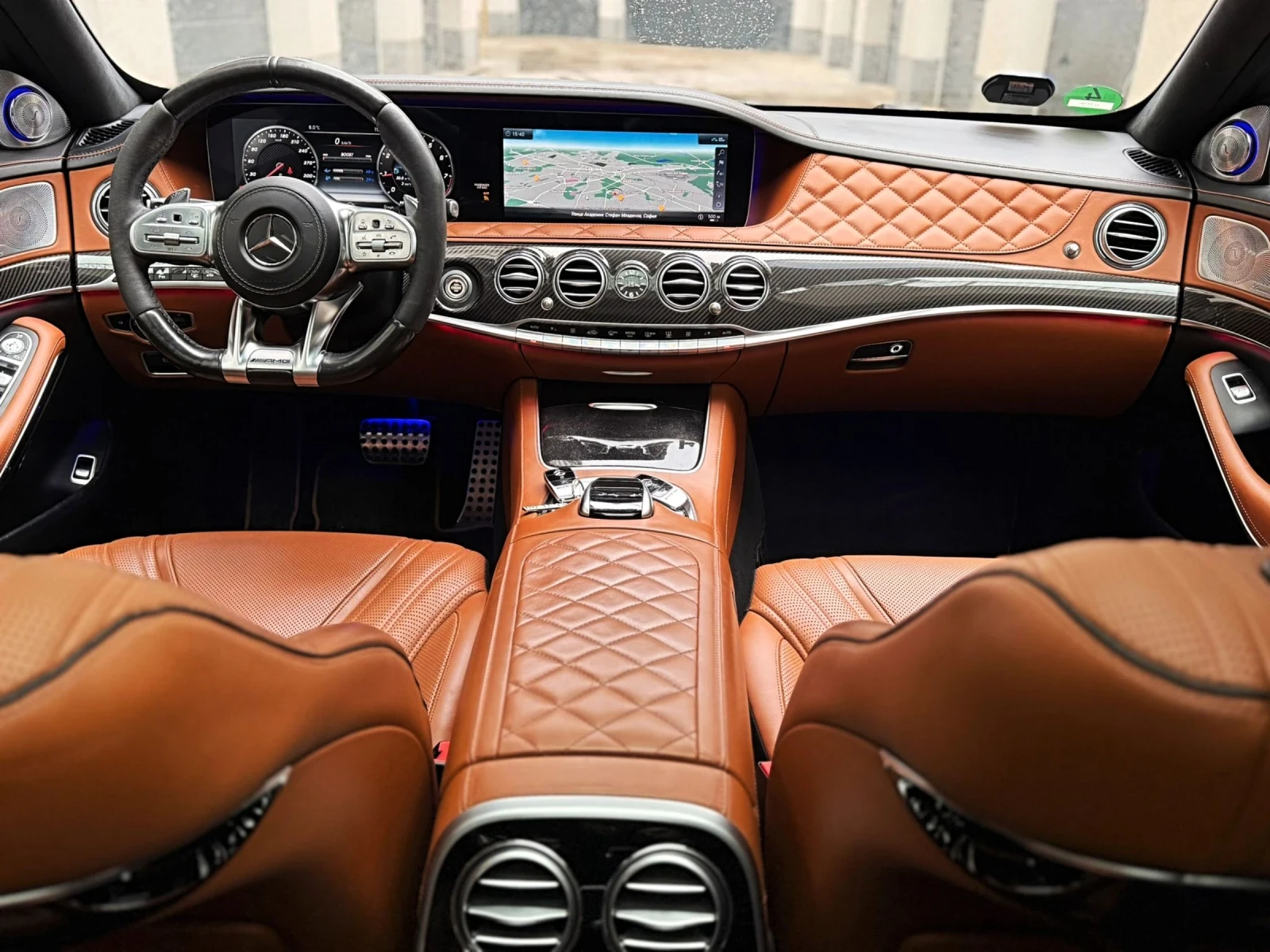 Mercedes-Benz S 63 AMG Mercedes S63 AMG Chauffeur* DESIGNO* CARBON* 3xTV* | Mobile.bg � ����������� 14