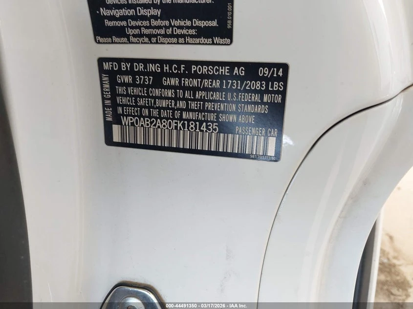 Porsche Cayman * S* BUY NOW* , снимка 9 - Автомобили и джипове - 54202389