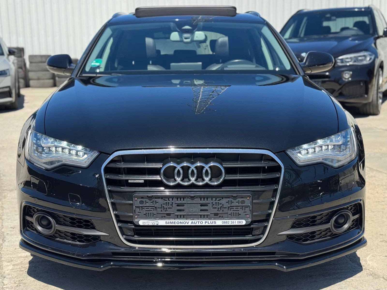 Audi A6 BiTDI-313 S-Line ПАНОРАМА ACC HUD МАСАЖИ ОБДУХВАНЕ, снимка 3 - Автомобили и джипове - 54555597
