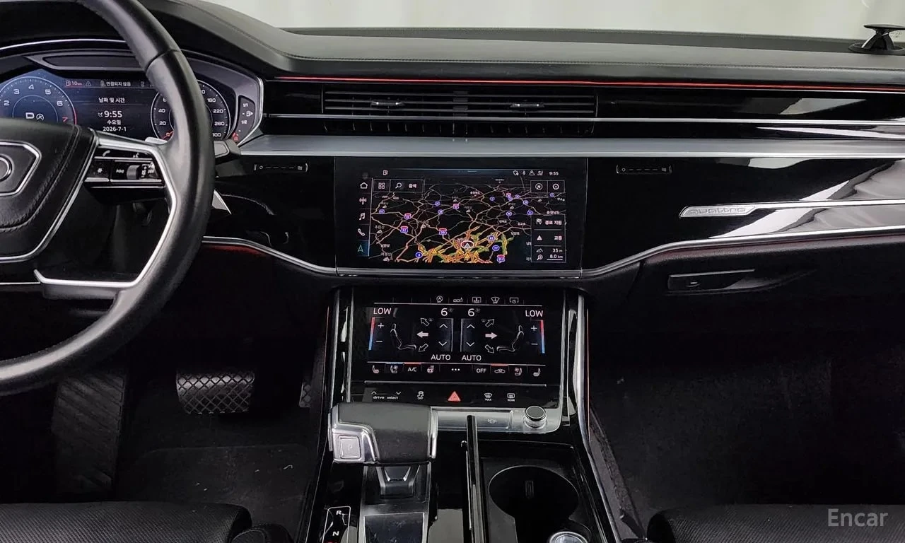 Audi A8 55 TFSI Quattro LWB | 360 | HUD | ОБДУХВАНЕ, снимка 14 - Автомобили и джипове - 56156273