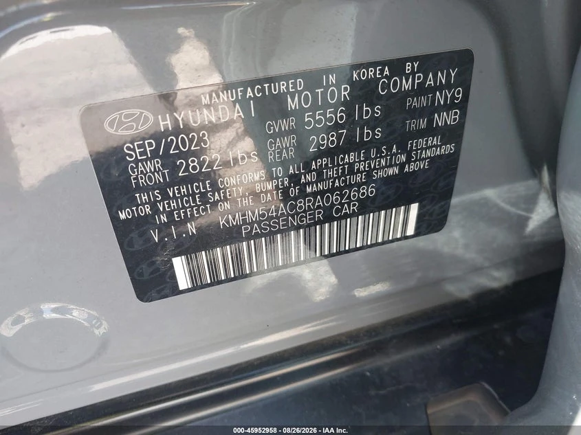 Hyundai Ioniq 6 Limited, снимка 9 - Автомобили и джипове - 56164320