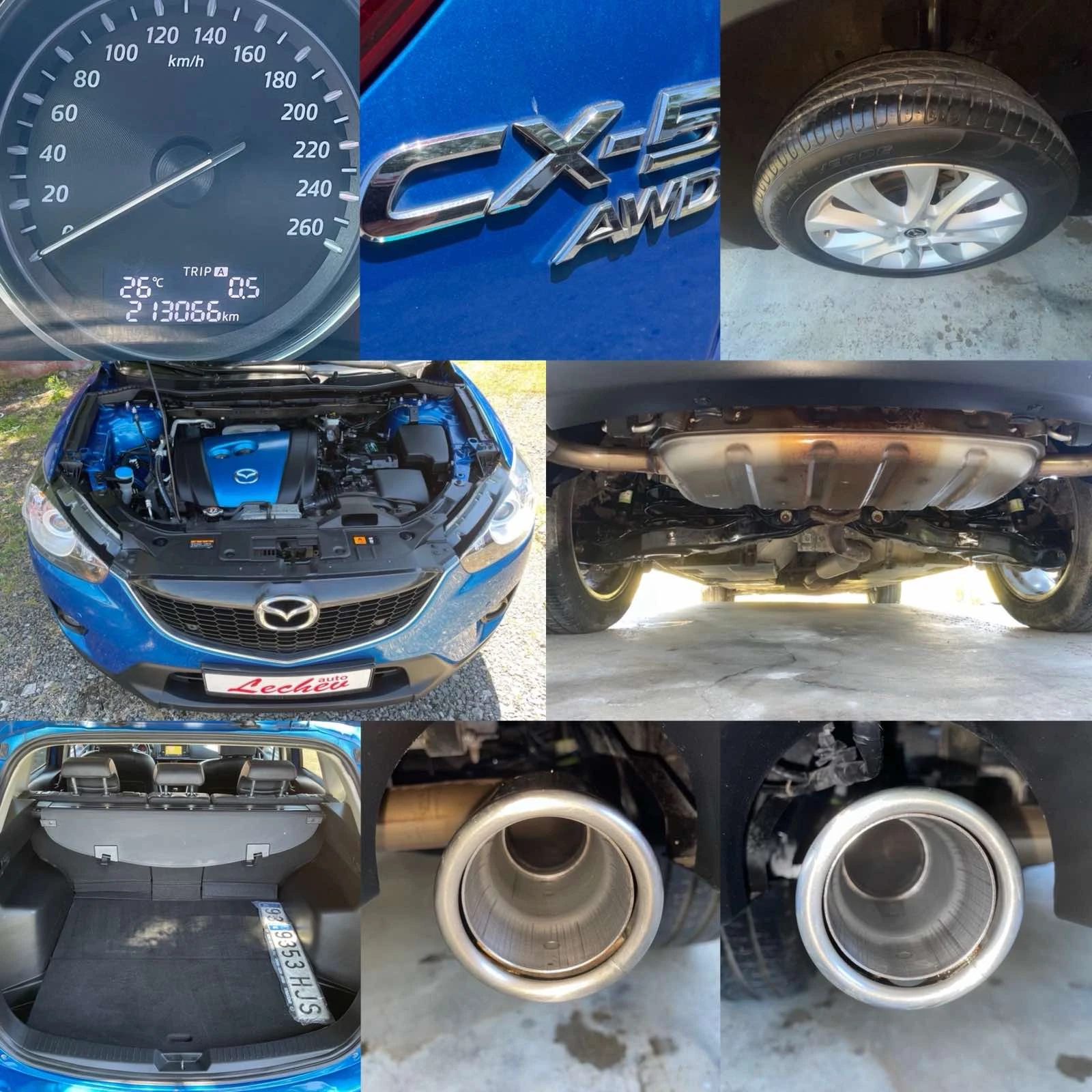 Mazda CX-5 2.0i 160к.с Бензин Luxury 4WD Automatic Еuro 6, снимка 17 - Автомобили и джипове - 54835357