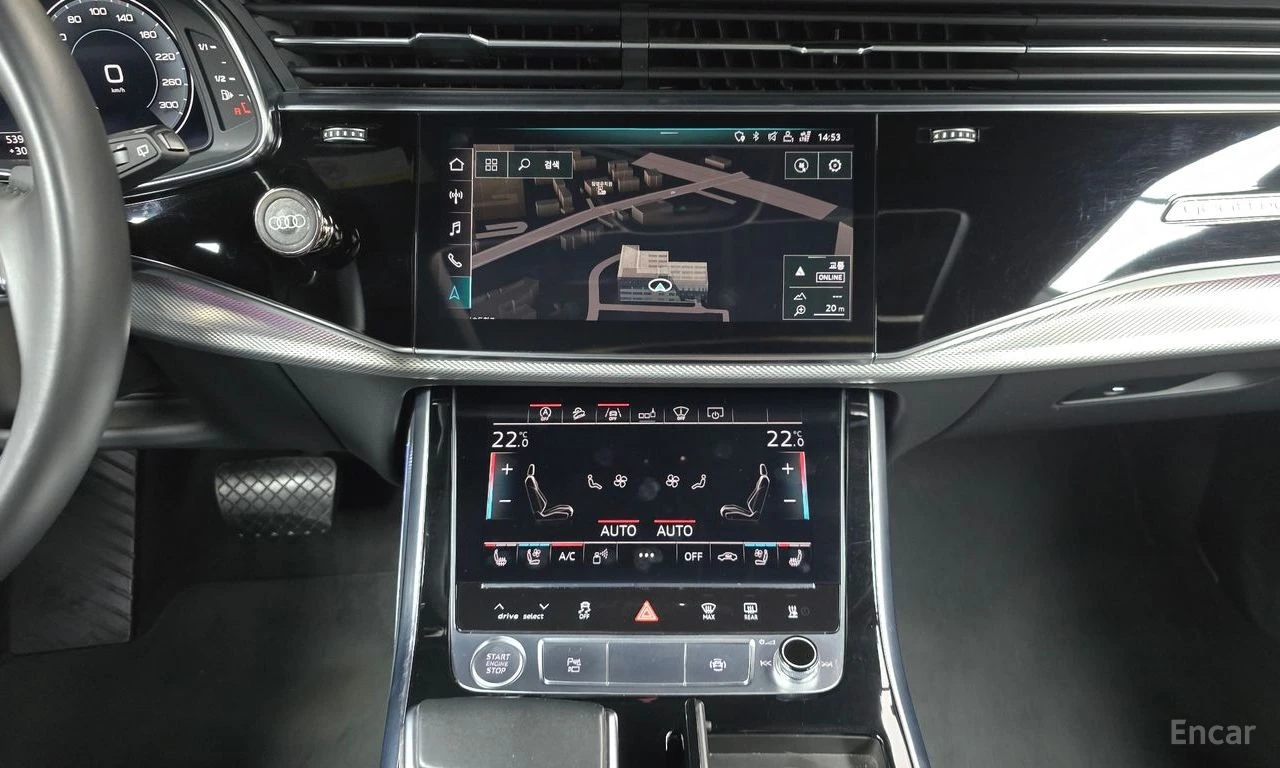 Audi Q8 ДИСТРОНИК * ОБДУХВАНЕ * HEAD-UP * PANO, снимка 16 - Автомобили и джипове - 55155641
