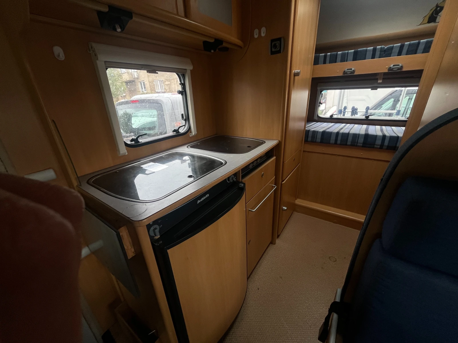Кемпер Fiat Ducato 15Q  2.3JTD + KЛИМАТИК, снимка 10 - Каравани и кемпери - 54623653