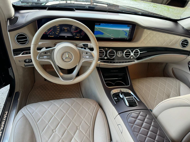 Mercedes-Benz S 560 MAYBACH, DESIGNO, 4MATIC, 3XTV, FULL, снимка 14 - Автомобили и джипове - 50219087