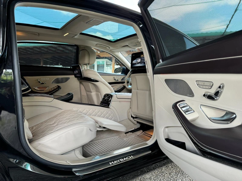 Mercedes-Benz S 560 MAYBACH, DESIGNO, 4MATIC, 3XTV, FULL, снимка 9 - Автомобили и джипове - 50219087