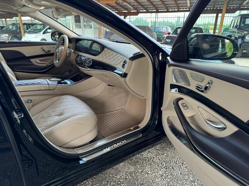 Mercedes-Benz S 560 MAYBACH, DESIGNO, 4MATIC, 3XTV, FULL, снимка 10 - Автомобили и джипове - 50219087
