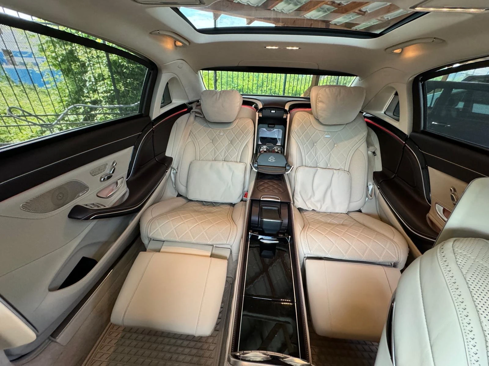 Mercedes-Benz S 560 MAYBACH, DESIGNO, 4MATIC, 3XTV, FULL | Mobile.bg   13