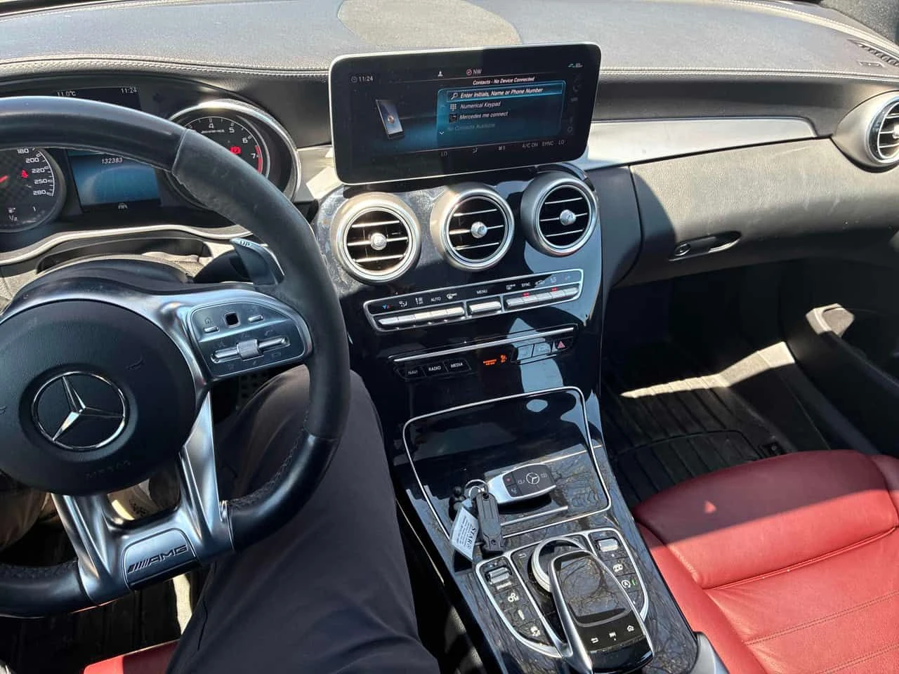 Mercedes-Benz C 43 AMG ДИСТРОНИК/ПАНО/ПОДГРЕВ/CARFAX/ФИНАНСИРАНЕ, снимка 8 - Автомобили и джипове - 54636623