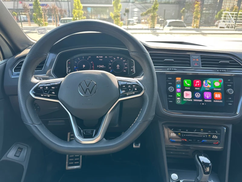 VW Tiguan All Space 2.0 TSI/4-Motion/R-LINE Black/Panorama, снимка 12 - Автомобили и джипове - 52149238