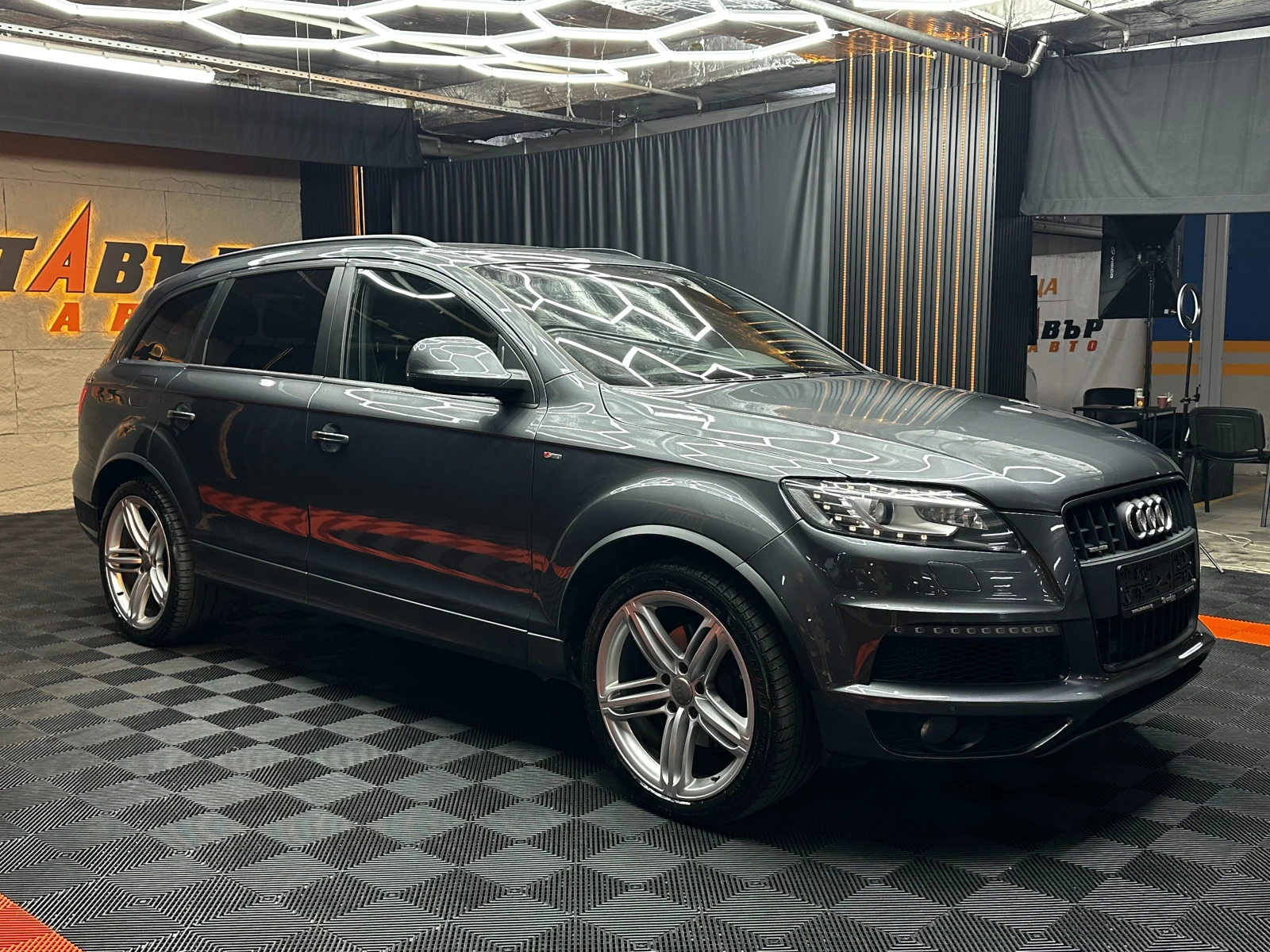 Audi Q7 4.2 V8 TDI S-line/ГАРАНЦИЯ, снимка 4 - Автомобили и джипове - 54966207