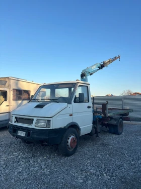 Iveco Daily самосвал кран, снимка 4