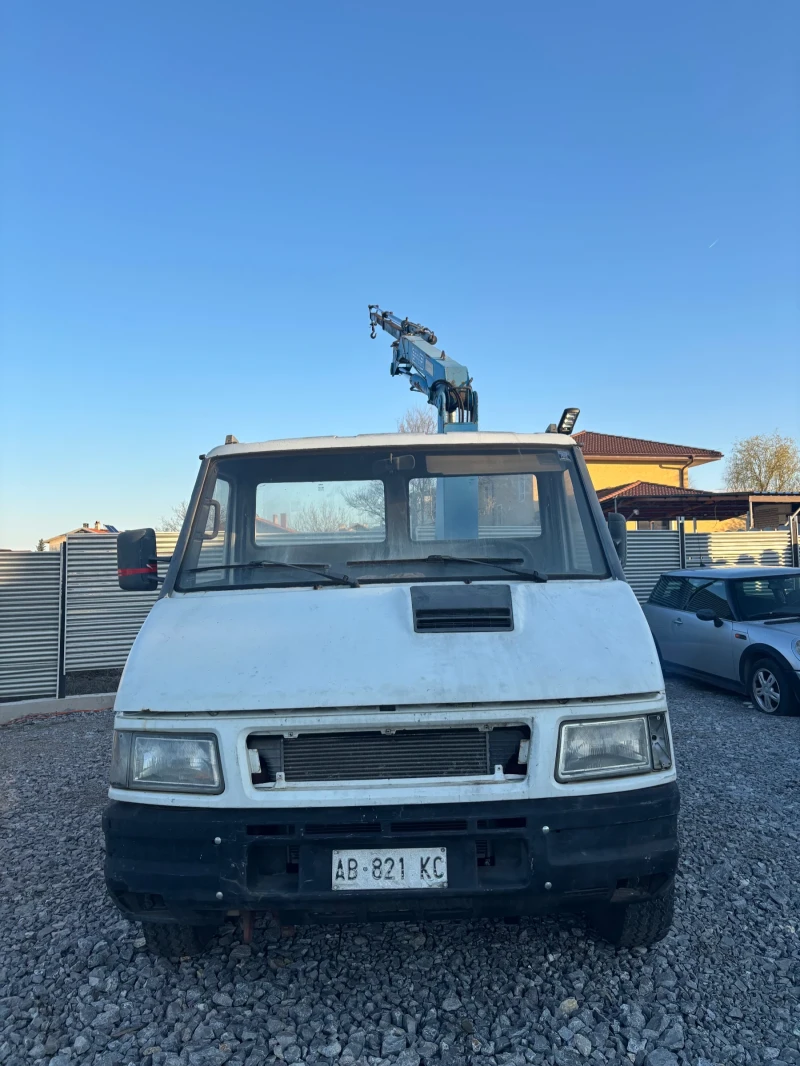 Iveco Daily самосвал кран, снимка 3 - Бусове и автобуси - 49568684