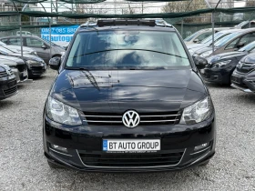 VW Sharan 2.0TDI 140HP AUTOMATIC 6+ 1 МЕСТА/ПАНОРАМА/TOP! - 9900 € / 19362.72 лв. - 72726983 2