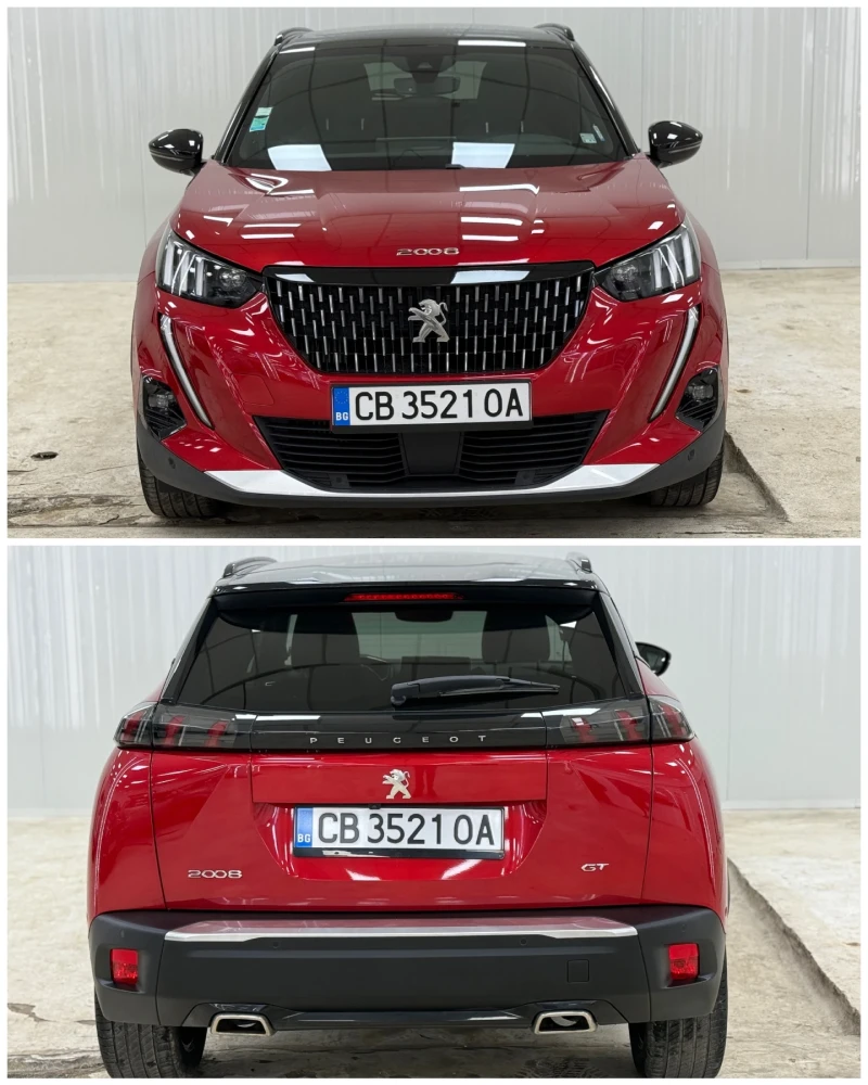 Peugeot 2008 1.2 GT Line/155к.с/ОБСЛУЖЕН/PANORAMA/360/ЛИЗИНГ/, снимка 5 - Автомобили и джипове - 52697775