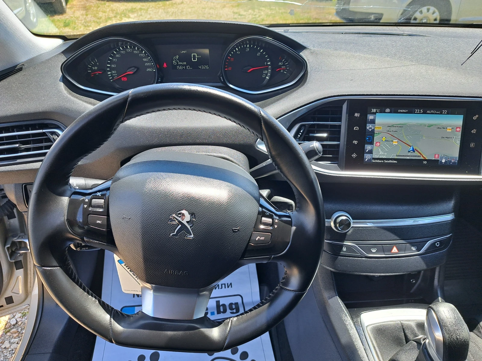 Peugeot 308 1.6HDI SW Navi , снимка 10 - Автомобили и джипове - 54681923