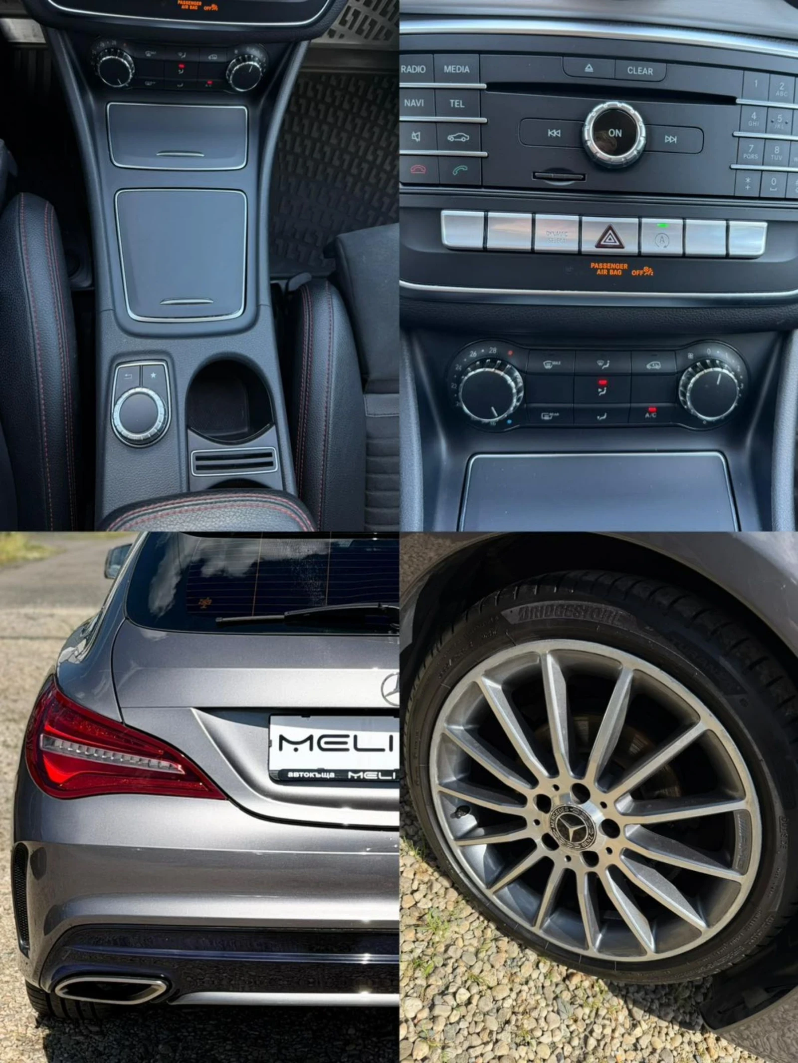 Mercedes-Benz CLA 2.2CDI AMG 4MATIK 100%РЕАЛНИ КИЛОМЕТРИ ЛИЗИНГ ВИДЕ, снимка 15 - Автомобили и джипове - 54723466