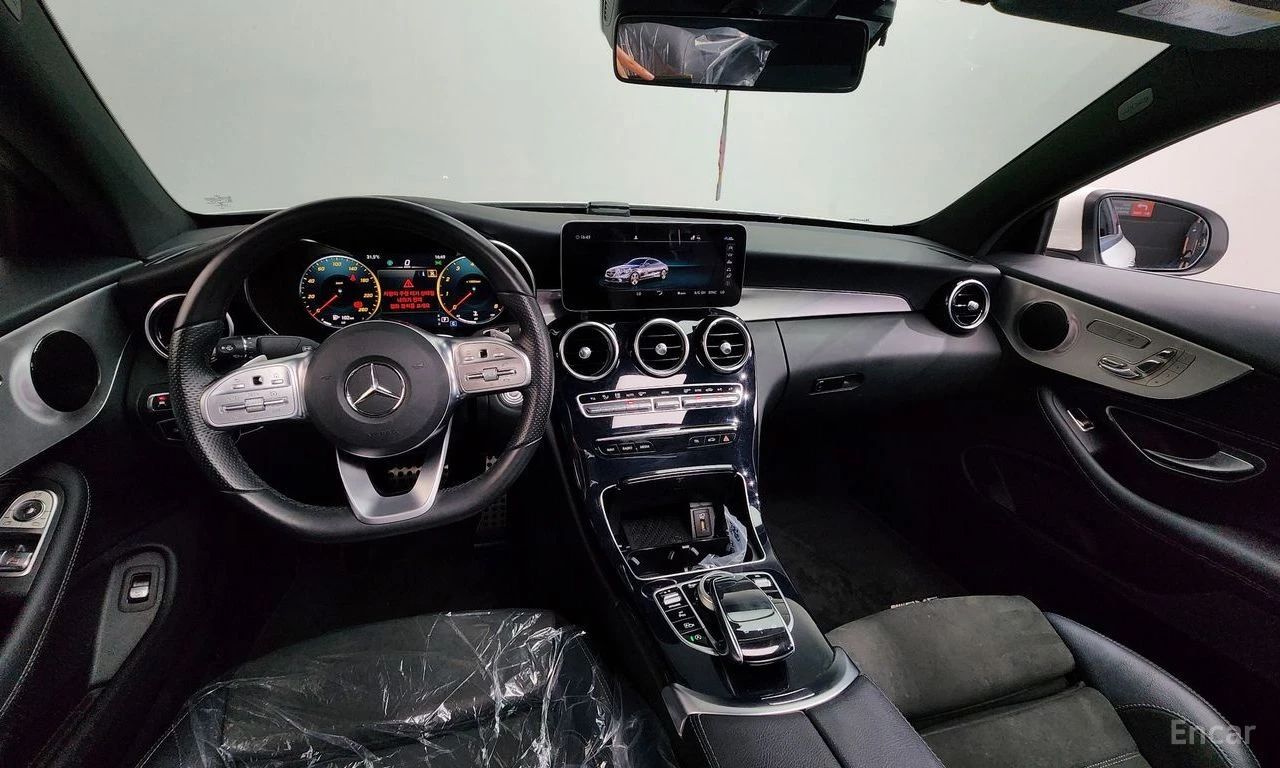 Mercedes-Benz C 200 AMG* LINE* КАМЕРА* ХЕДЪП* FACELIFT* COUPE, снимка 7 - Автомобили и джипове - 55832064