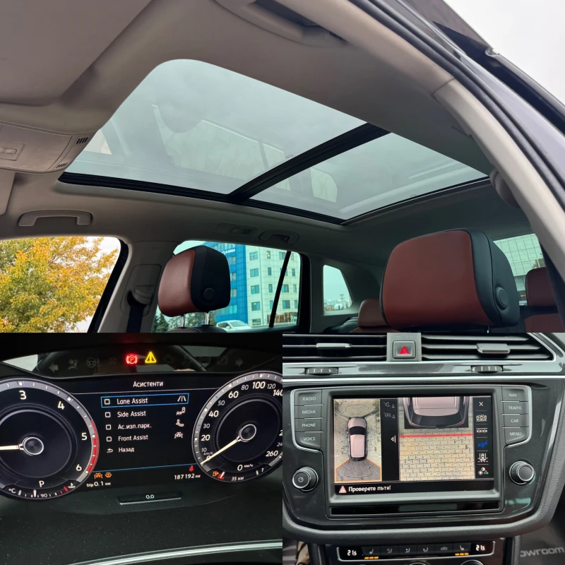 VW Tiguan -ПАНОРАМА-360КАМЕРИ-DIGITAL-4X4-KEY-GO-МЪРТВА ТОЧК, снимка 14 - Автомобили и джипове - 52374332