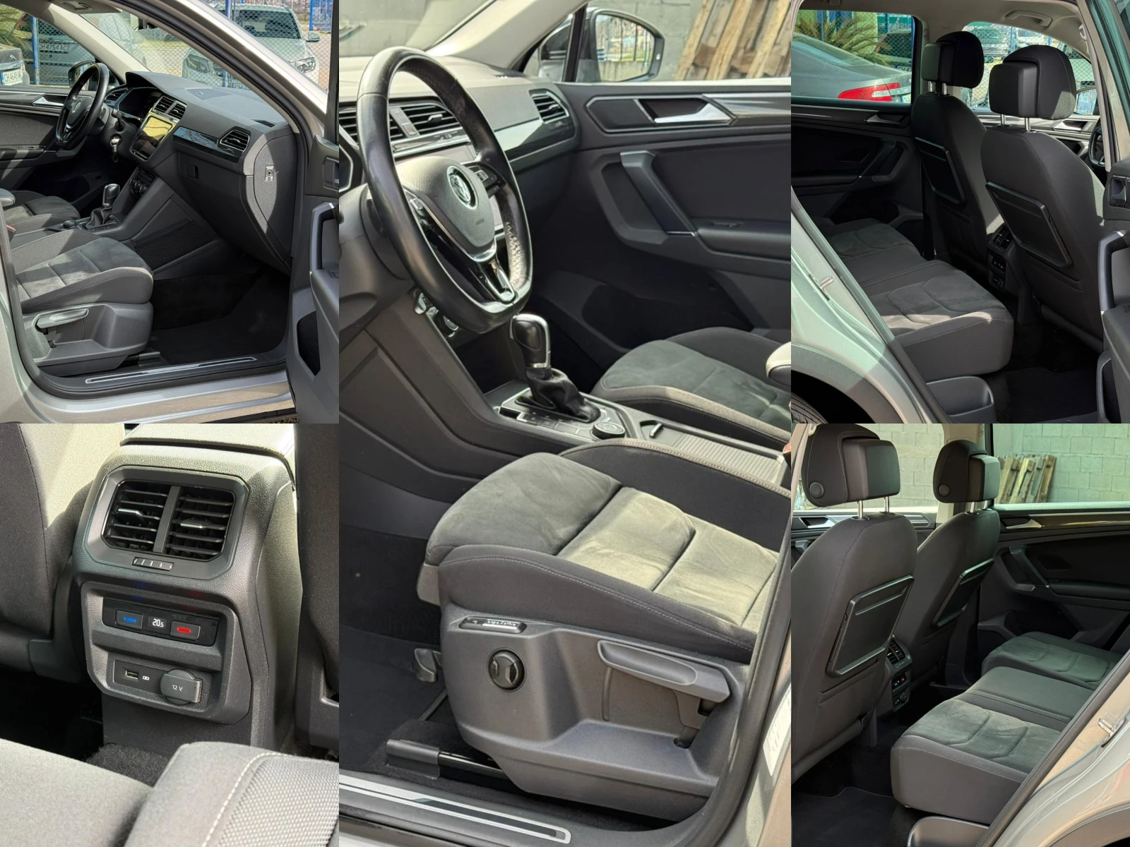 VW Tiguan R-Line 240HP 4X4 2, 0TDi НАПЪЛНО ОБЛУЖЕН, снимка 11 - Автомобили и джипове - 51911144