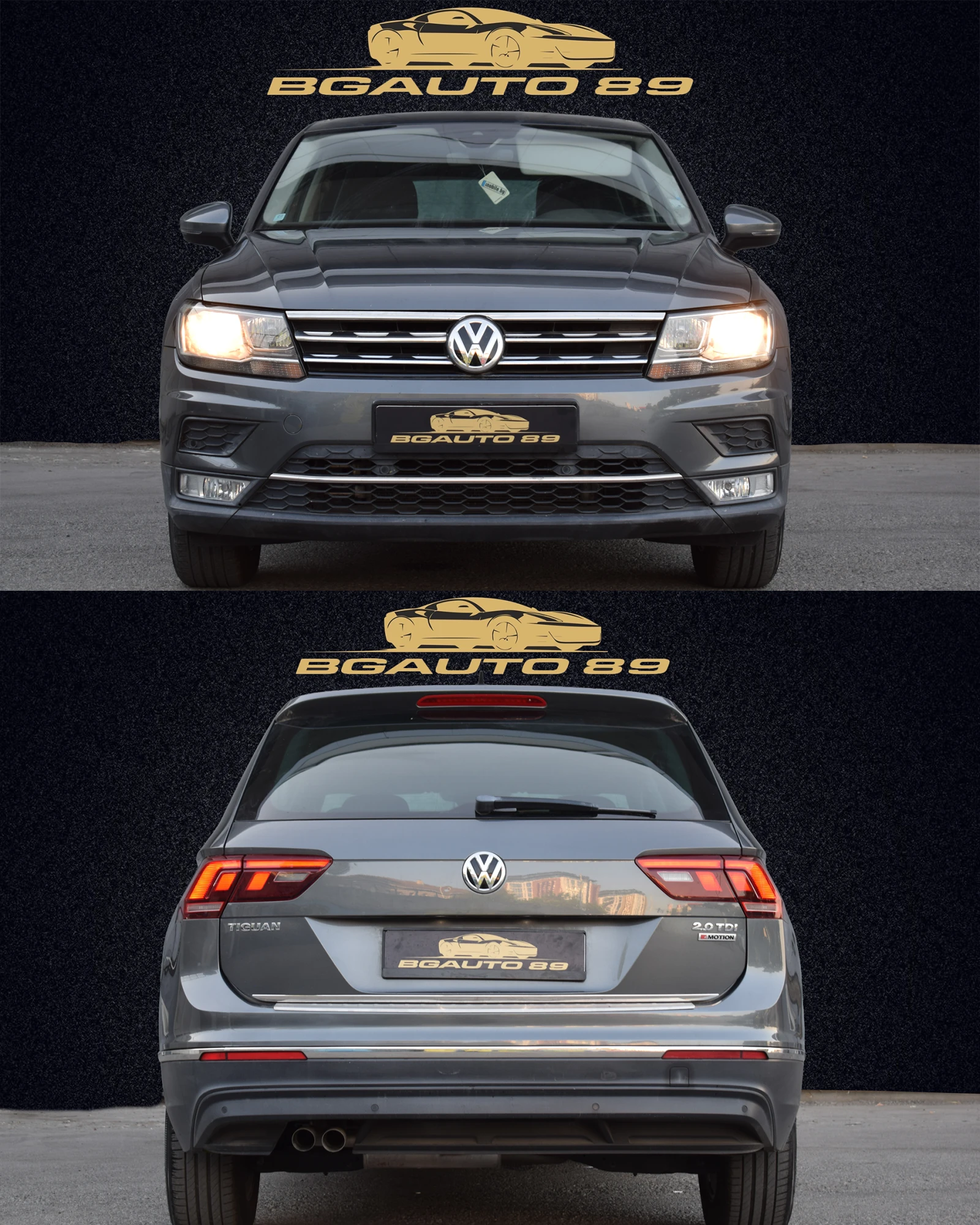 VW Tiguan 2.0TDI 150k.c. EXCLUSIVE 4-MOTION, снимка 2 - Автомобили и джипове - 55086517