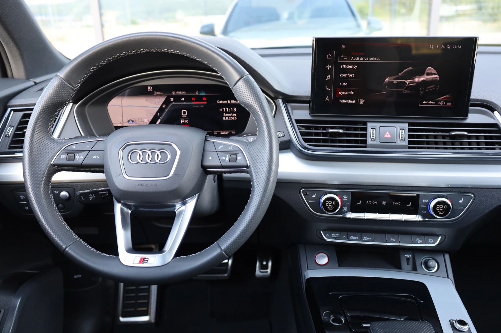 Audi SQ5 3XS-LINE* RS* OLED LIGHTS* PANO* HEAP UP* , снимка 10 - Автомобили и джипове - 55594348