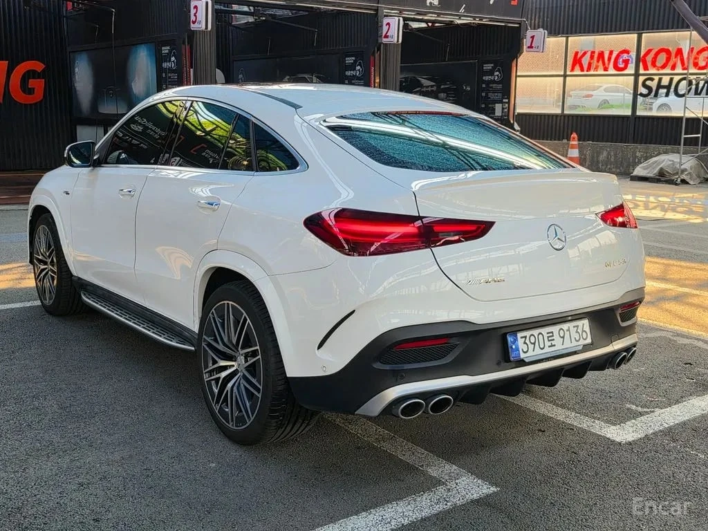 Mercedes-Benz GLE 53 4MATIC AMG COUPE/ОБДУХВАНЕ/ПАНОРАМА/BURMESTER/360, снимка 3 - Автомобили и джипове - 55954161