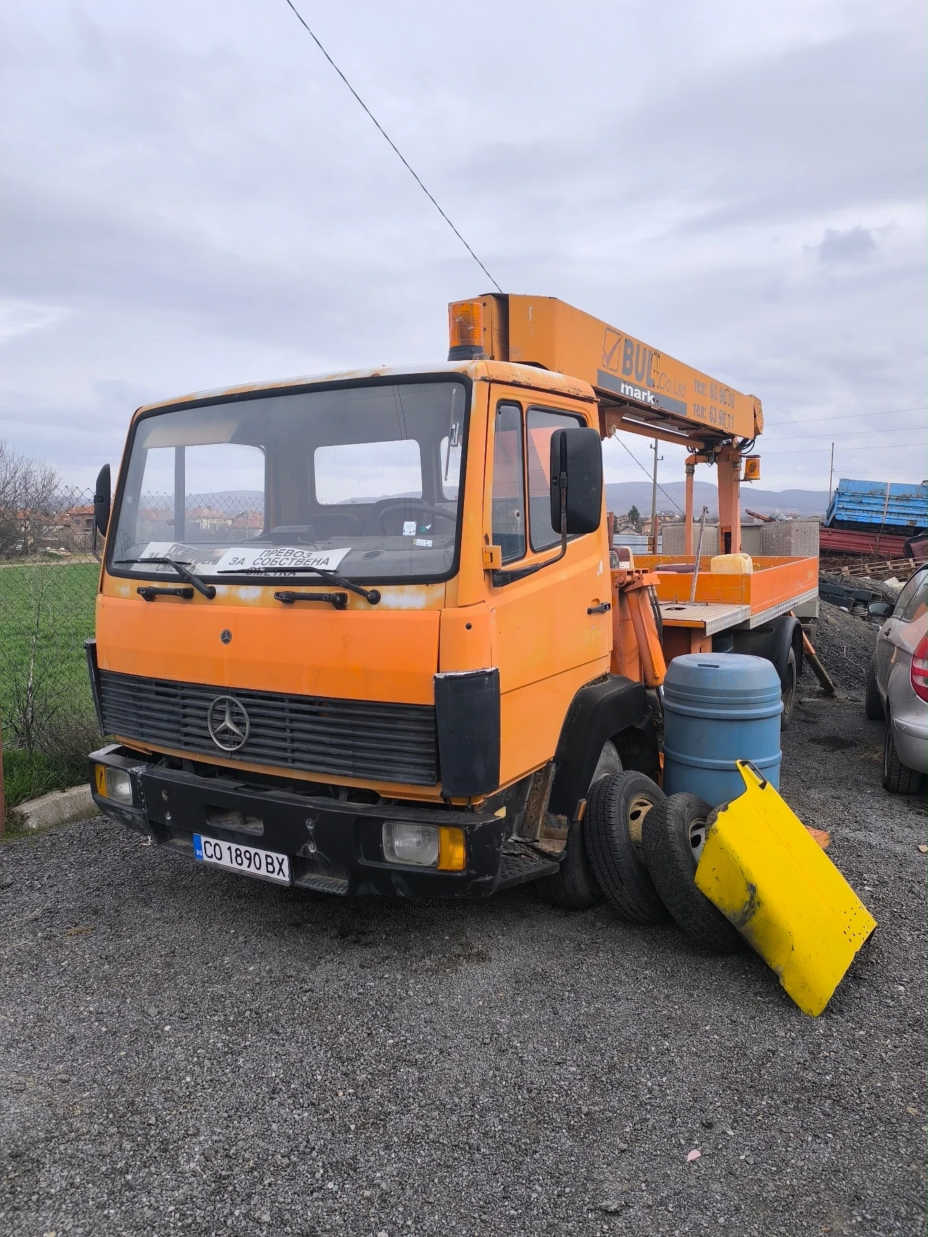 Mercedes-Benz 814 Автовишка RUTHMAN 19.5метра