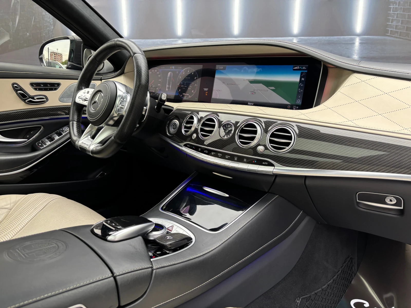 Mercedes-Benz S 63 AMG  Packet Full, снимка 12 - Автомобили и джипове - 53814266