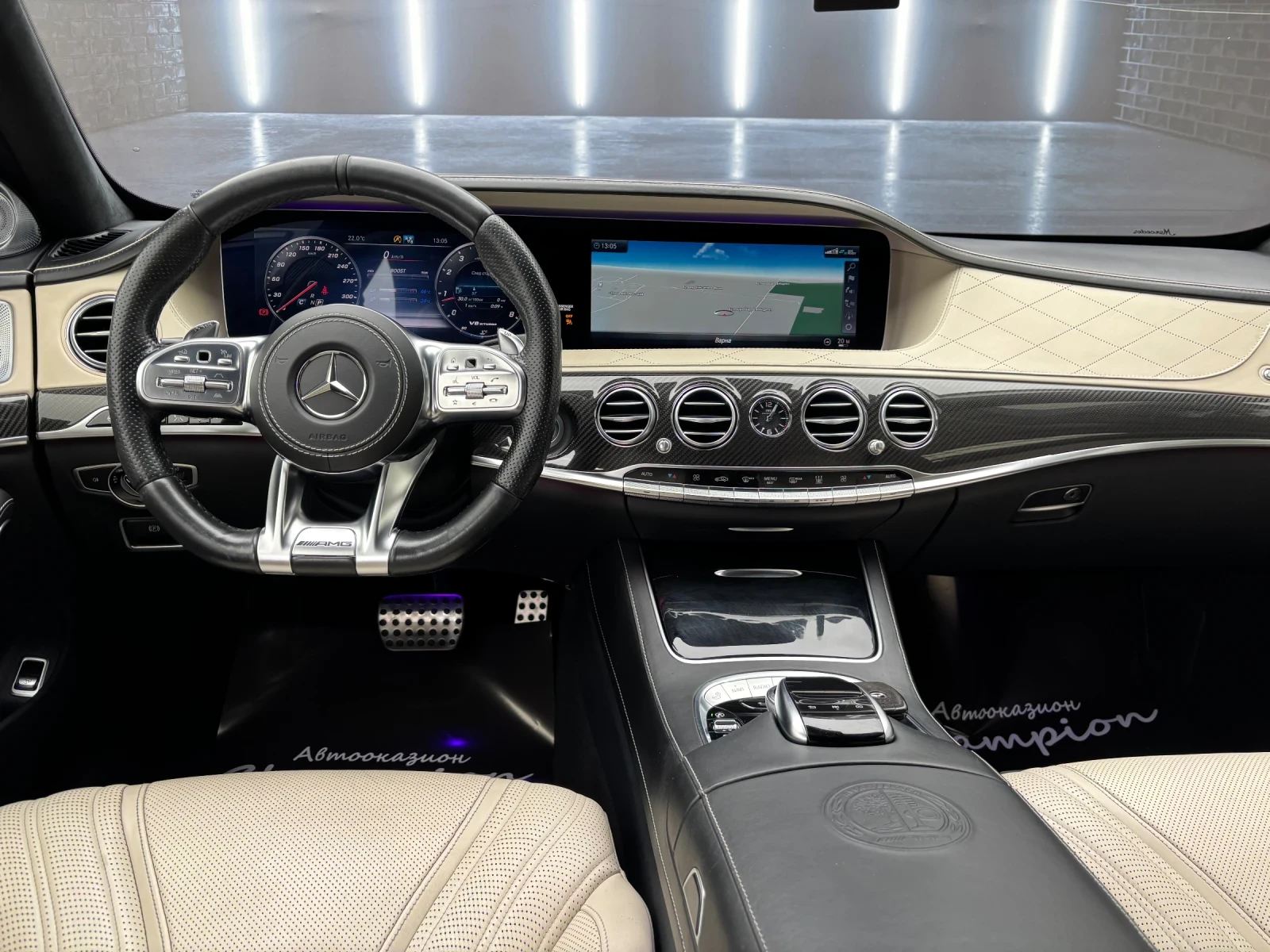 Mercedes-Benz S 63 AMG  Packet Full, снимка 11 - Автомобили и джипове - 53814266