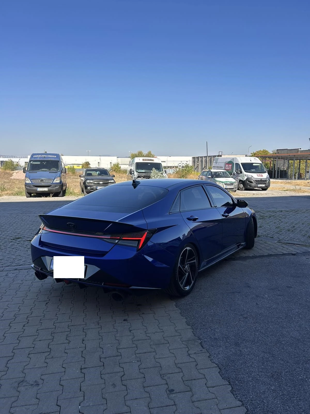 Hyundai Elantra N Line, снимка 3 - Автомобили и джипове - 56614120